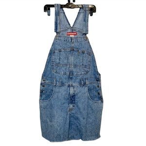 Unionbay Overall Shorts Vintage Y2K 1990’s Blue Denim Size Medium
